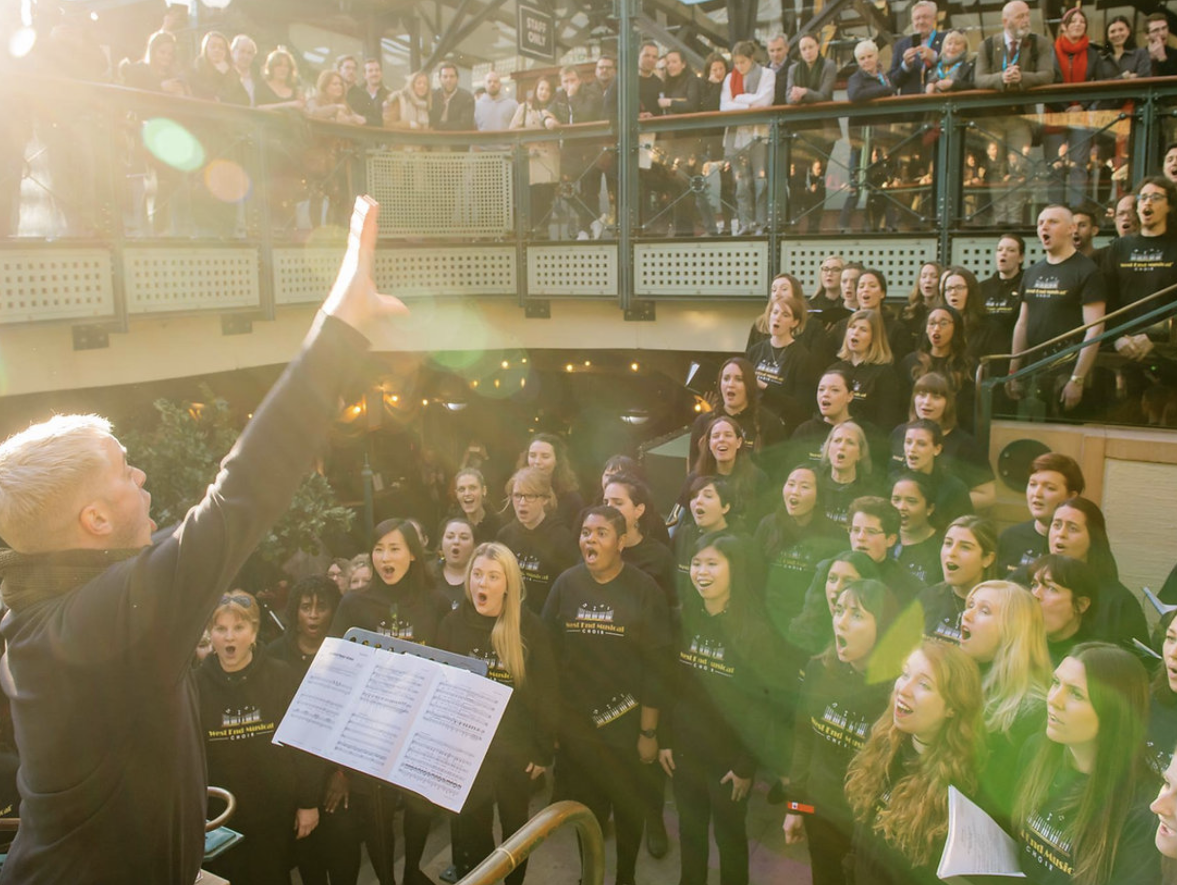 West End Musical Choir performance